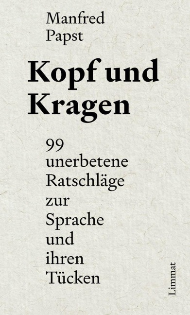 Kopf und Kragen - Manfred Papst
