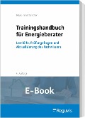 Cover-Bild zum Titel 'Trainingshandbuch für Energieberater (E-Book)' von 'Anton Maas, Jutta Steinbrecher'