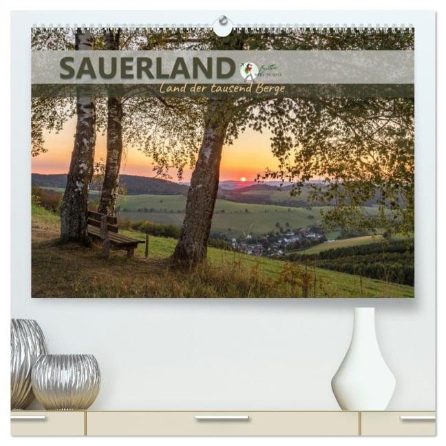 Sauerland - Land der tausend Berge (hochwertiger Premium Wandkalender 2026 DIN A2 quer), Kunstdruck in Hochglanz - Britta Lieder
