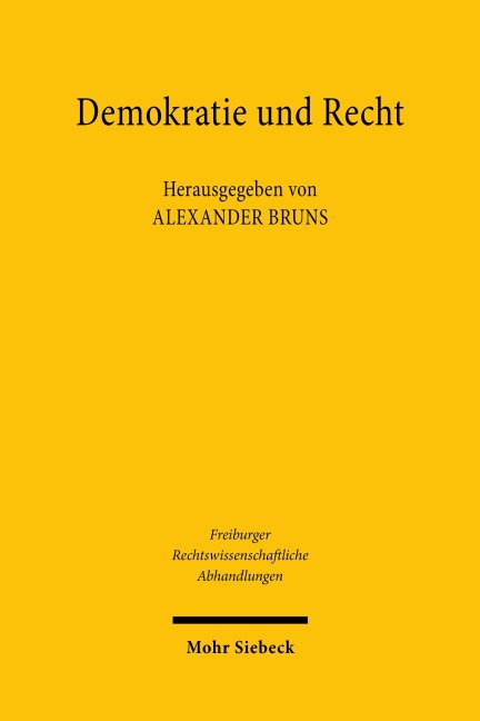 Demokratie und Recht - 