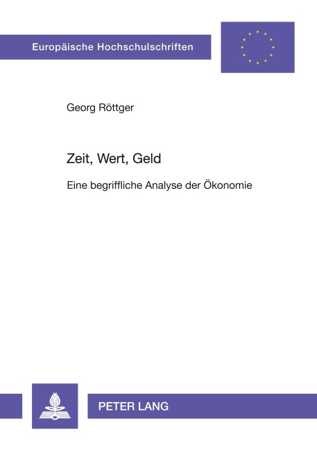 Zeit, Wert, Geld - Georg Röttger