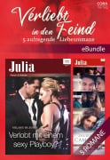 Verliebt in den Feind - 5 aufregende Liebesromane - Melanie Milburne, Alison York, Sara Orwig, Shawna Delacorte, Jennifer Hayward