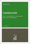 Cover-Bild zum Titel 'Familienrecht' von 'Rolf Schmidt'