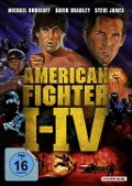 Cover-Bild zum Titel 'American Fighter 1-4' von 'Gideon Amir, Gary Conway, Paul De Mielche, James R. Silke, James Booth'