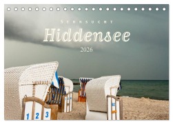 Sehnsucht Hiddensee 2026 (Tischkalender 2026 DIN A5 quer), CALVENDO Monatskalender - Harald Rautenberg