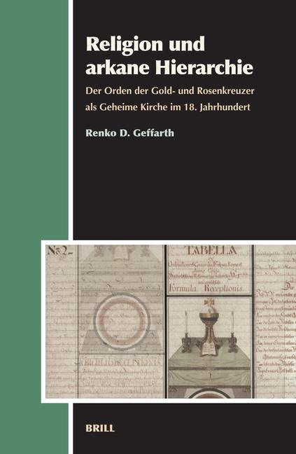 Religion Und Arkane Hierarchie - Renko Geffarth
