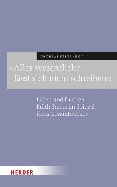 "Alles Wesentliche lässt sich nicht schreiben" - 