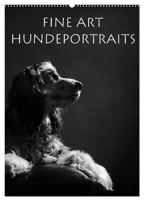 Fine Art Hundeportraits (Wandkalender 2024 DIN A2 hoch), CALVENDO Monatskalender - Jana Behr