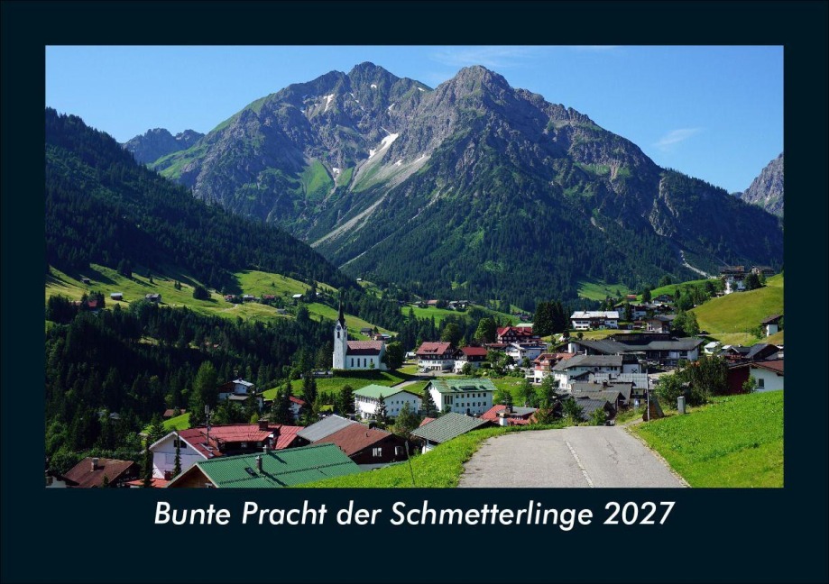 Bunte Pracht der Schmetterlinge 2027 Fotokalender DIN A5 - Tobias Schmitt, Kevin Heber