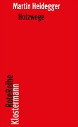 Cover-Bild zum Titel 'Holzwege' von 'Martin Heidegger'