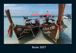 Cover-Bild zum Titel 'Boote 2027 Fotokalender DIN A4' von 'Tobias Schmitt, Kevin Heber'