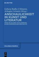 Anschaulichkeit in Kunst und Literatur - 