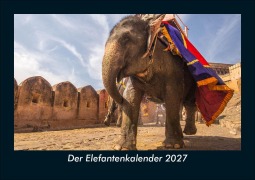 Cover-Bild zum Titel 'Der Elefantenkalender 2027 Fotokalender DIN A5' von 'Tobias Schmitt, Kevin Heber'