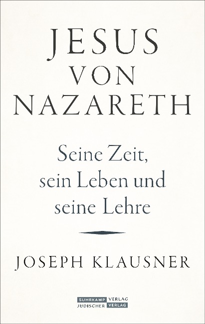 Jesus von Nazareth - Joseph Klausner