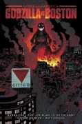 Cover-Bild zum Titel 'Godzilla vs. America: Boston' von 'Hanna Cha, Jesse Lonergan, Steve Orlando, Hayden Sherman, Matt Emmons'