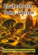 Cover-Bild zum Titel 'Zauberhafte Boho-Welten' von 'Maxi Pinselzauber'