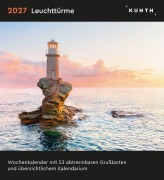 Cover-Bild zum Titel 'Leuchttürme - KUNTH Postkartenkalender 2027' von ''