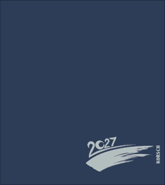 Foto-Malen-Basteln Bastelkalender dunkelblau 2027 - 