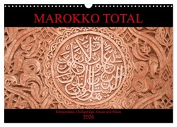 Cover-Bild zum Titel 'Marokko total (Wandkalender 2026 DIN A3 quer), CALVENDO Monatskalender' von 'Nicolette Berns'