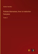 Cover-Bild zum Titel 'Poésies béarnaises; Avec la traduction française' von 'Auteur Inconnu'