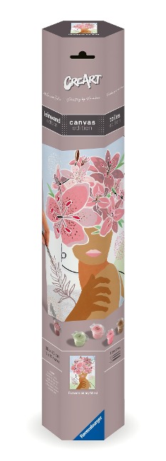 CreArt Canvas Leinwand - Gedankenblumen - 