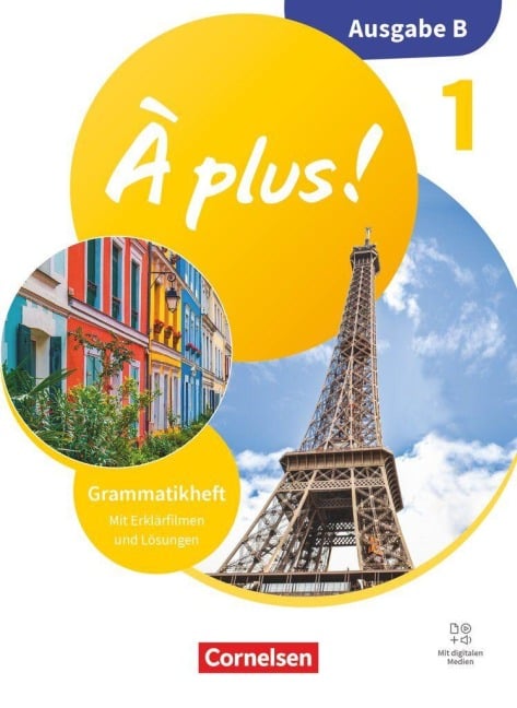 À plus ! - Französisch als 1. und 2. Fremdsprache - Band 1 - Ausgabe B für Baden-Württemberg - Neubearbeitung 2026 - Grammatikheft mit Erklärfilmen und Lösungen - 