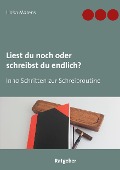 Cover-Bild zum Titel 'Liest du noch oder schreibst du endlich?' von 'Lioba Marens'