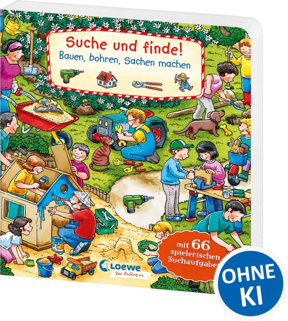 Suche und finde! Bauen, bohren, Sachen machen - 