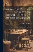 Cover-Bild zum Titel 'Alexandre Calame, Sa Vie Et Son Oeuvre, D'après Les Sources Originales' von 'Eugène Rambert'