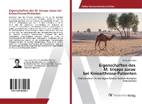 Eigenschaften des M. triceps surae bei Kniearthrose-Patienten - Wanja Bochröder