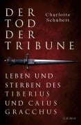Cover-Bild zum Titel 'Der Tod der Tribune' von 'Charlotte Schubert'