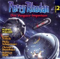 Cover-Bild zum Titel 'Perry Rhodan Hörspiel 02: Das Vurguzz-Imperium' von 'Hubert Haensel'