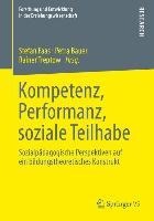 Kompetenz, Performanz, soziale Teilhabe - 
