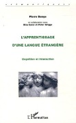 Cover-Bild zum Titel 'L'apprentissage d'une langue étrangère' von 'Bange'