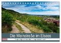 Die Weinstaße im Elsass (Tischkalender 2025 DIN A5 quer), CALVENDO Monatskalender - Tanja Voigt