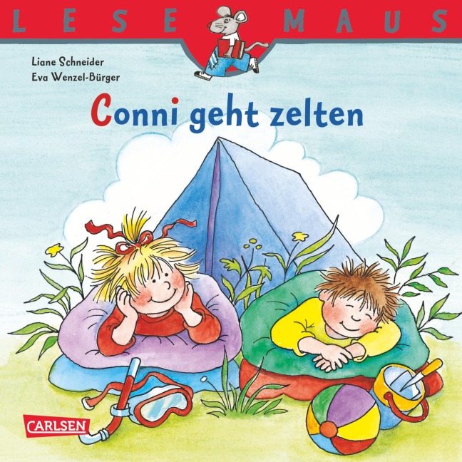 LESEMAUS: Conni geht zelten - Liane Schneider