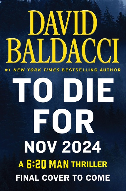 To Die For - David Baldacci