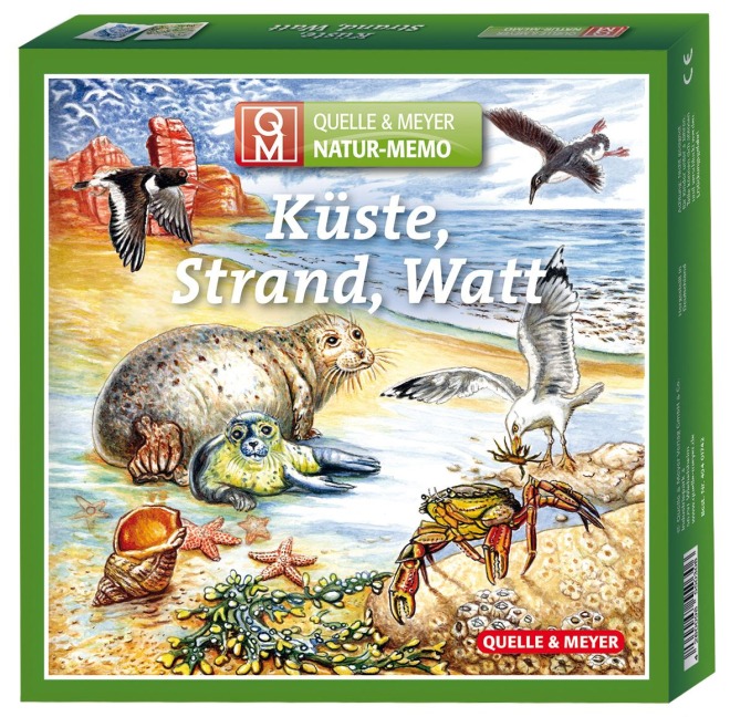 Natur-Memo "Küste, Strand, Watt" - 