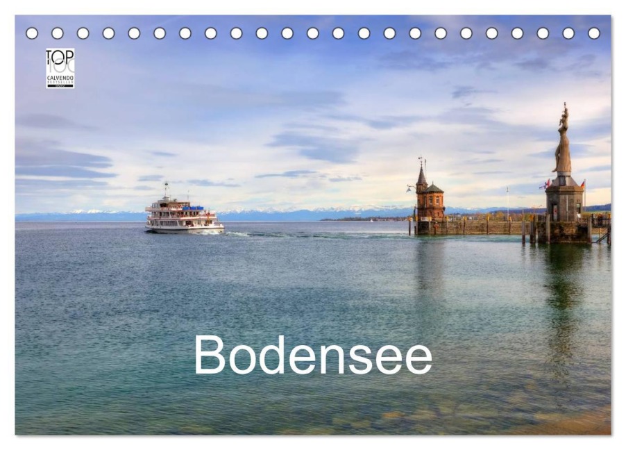 Bodensee (Tischkalender 2026 DIN A5 quer), CALVENDO Monatskalender - Joana Kruse