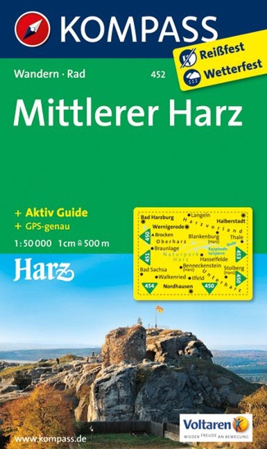 Mittlerer Harz 1 : 50 000 - 