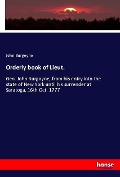 Cover-Bild zum Titel 'Orderly book of Lieut.' von 'John Burgoyne'