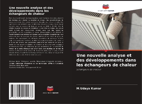 Une nouvelle analyse et des développements dans les échangeurs de chaleur - M. Udaya Kumar