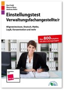 Cover-Bild zum Titel 'Einstellungstest Verwaltungsfachangestellte' von 'Kurt Guth, Andreas Mohr, Marcus Mery'
