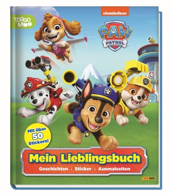 PAW Patrol: Mein Lieblingsbuch - Geschichten - Sticker - Ausmalseiten - Panini