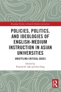 Cover-Bild zum Titel 'Policies, Politics, and Ideologies of English-Medium Instruction in Asian Universities' von ''