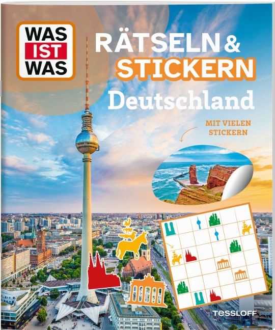 WAS IST WAS Rätseln und Stickern: Deutschland - 