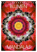 Cover-Bild zum Titel 'BLUMEN MANDALAS (Tischkalender 2026 DIN A5 hoch), CALVENDO Monatskalender' von 'Alaya Gadeh'