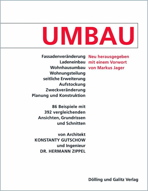 UMBAU - Konstanty Gutschow, Hermann Zippel