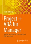 Cover-Bild zum Titel 'Project + VBA für Manager' von 'Harald Nahrstedt'