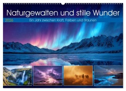 Cover-Bild zum Titel 'Naturgewalten und stille Wunder (Wandkalender 2026 DIN A2 quer), CALVENDO Monatskalender' von 'Steffen Gierok-Latniak'